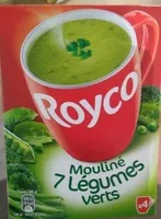 Soupe instantanée mouliné 7 légumes verts
