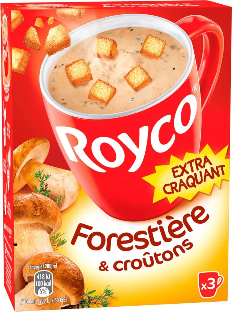 Forestière & croûtons