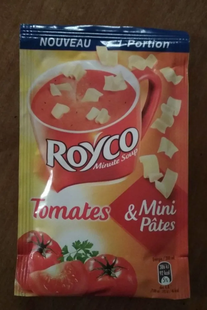 Royco Minute Soup Tomates & mini pâtes