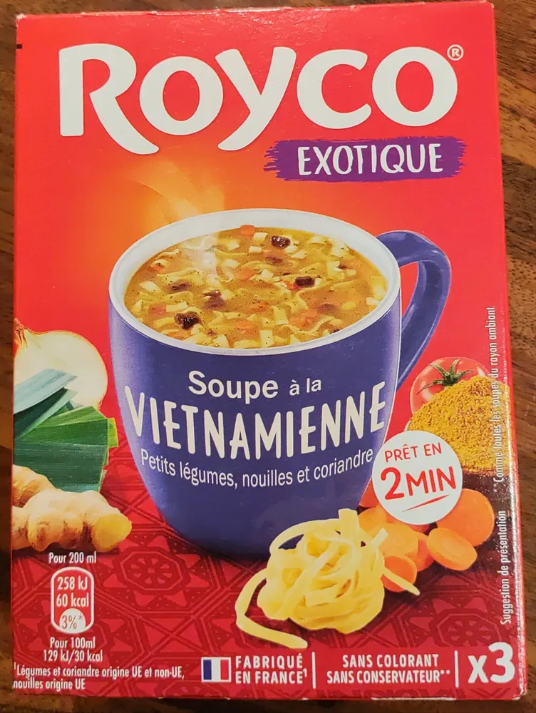 Soupe à la vietnamienne