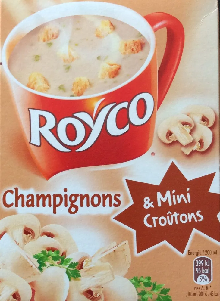 Crème de Champignons & Mini Croûtons