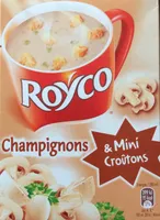 Crème de Champignons & Mini Croûtons