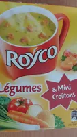 Soupe légumes & Mini croûtons, Roco