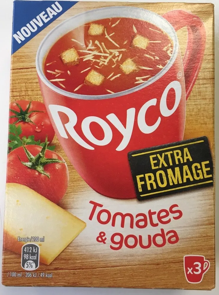 Tomates  et  Gouda