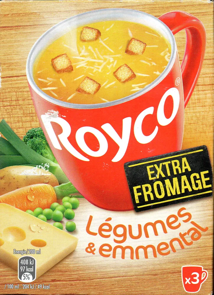 Légumes & emmental