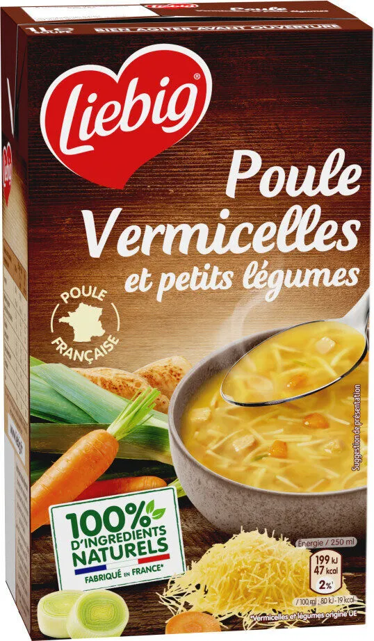 Poule vermicelles & petits légumes