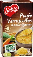 Poule vermicelles & petits légumes