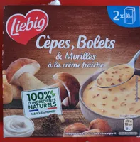 Velouté de Cèpes, Bolets et Morilles à la crème fraîche