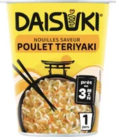 Nouilles saveur Poulet Teriyaki