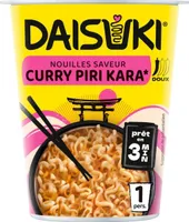 Nouilles saveur curry piri kara