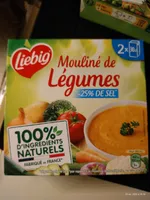 Mouliné de légumes -25% de sel