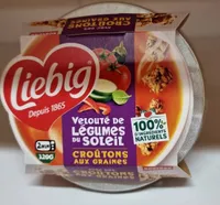 Velouté de Légumes du SOLEIL Croûtons AUX GRAINES
