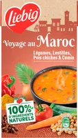 Voyage au Maroc Légumes, Lentilles, Pois chiches & Cumin