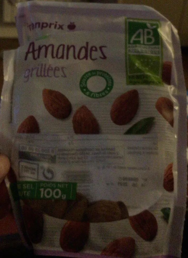 Amandes grillées