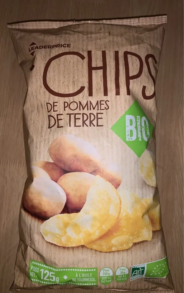 Chips de pommes de terre