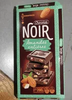 Chocolat Noir Amandes entières