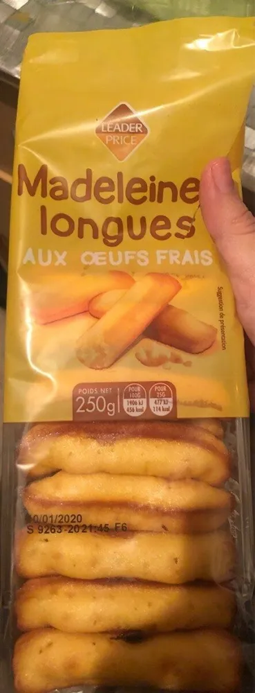 Madeleine longue