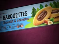 Barquettes chocolat & noisettes