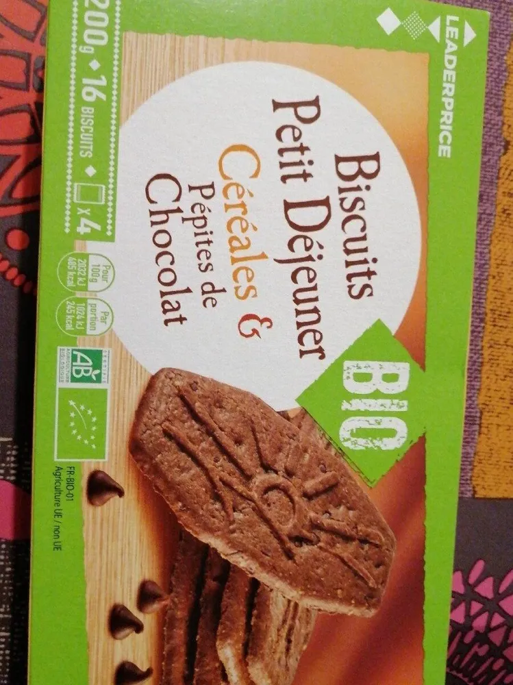 Biscuits petits dejeuner