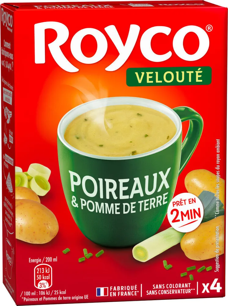 Velouté  Poireaux et Pomme de terre