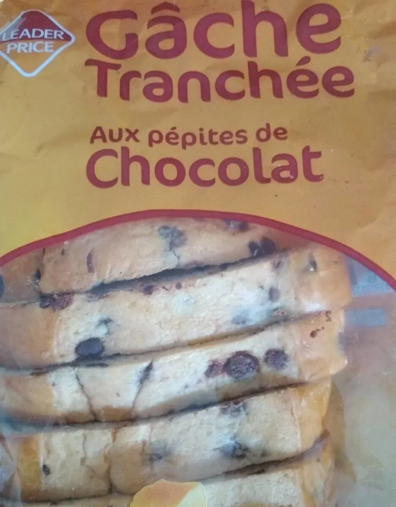 Gâche tranchée pépites chocolat