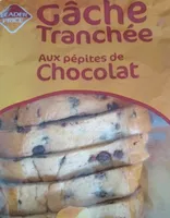 Gâche tranchée pépites chocolat
