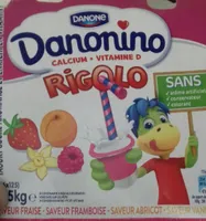 Danonino Rigolo saveurs panachés