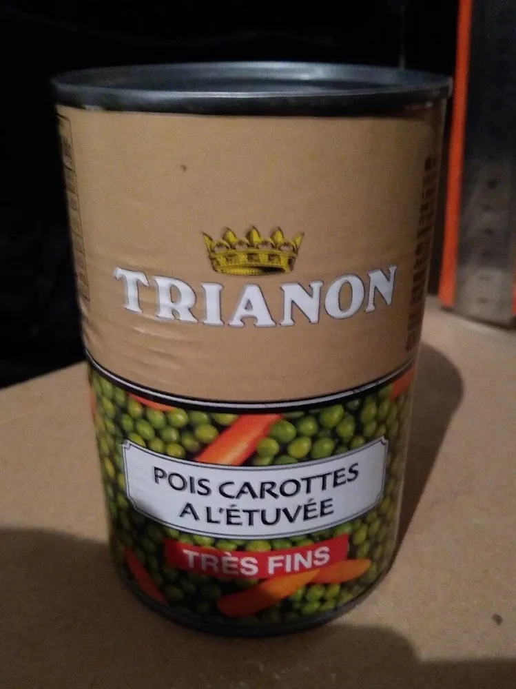 Pois carottes à l'etuvée