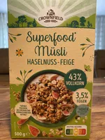 Superfood Müsli HASELNUSS-FEIGE