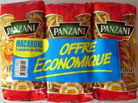 Pâtes alimentaires Macaroni au blé dur qualité supérieure