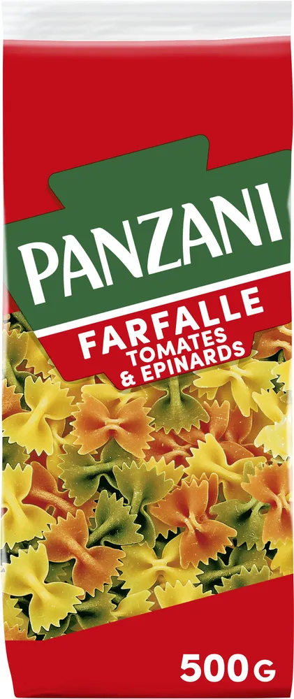 Farfalle tomates & épinards