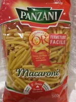 Pates panzani macaroni 500g (dia)