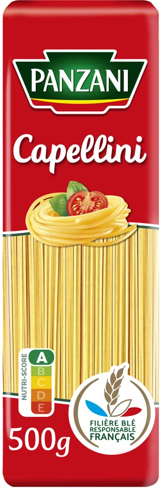 Panzani capellini 500g lot de 6