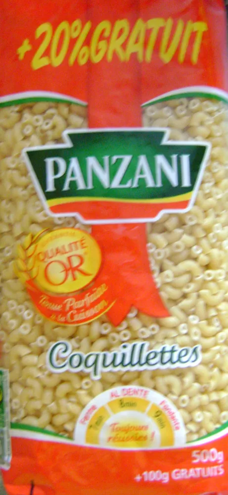 Coquillettes (+ 20 % Gratuit)