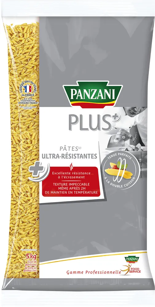 Panzani plus mezze penne ultra resistante 5kg