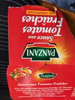 Sauce aux tomates fraîches Panzani sans conservateur