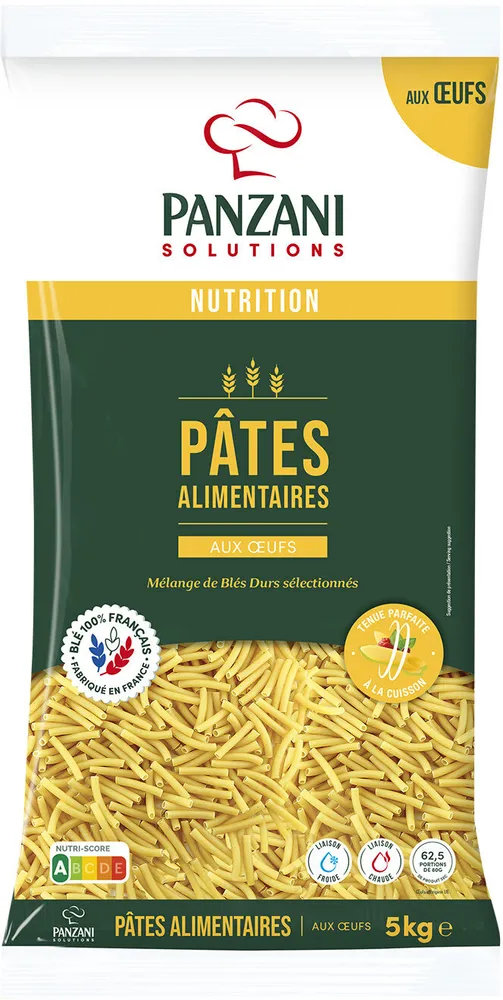 Panzani macaroni aux oeufs 5kg