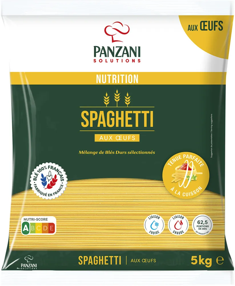 Panzani spaghetti aux oeufs 5kg