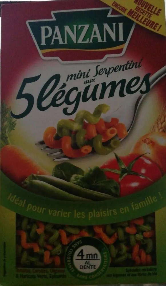 Mini Serpentin 5 légumes