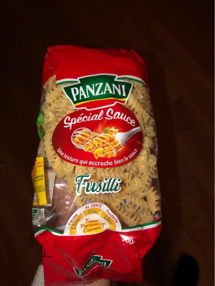 Pates Panzani Fusilli Plaisir A L'ancienne 500G