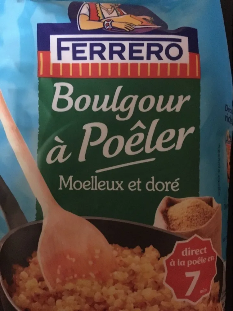 Boulgour a poeler