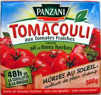 Tomacouli aux Tomates Fraîches saveur ail et fines herbes 500 g