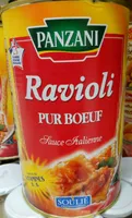 Ravioli pur boeuf sauce italienne
