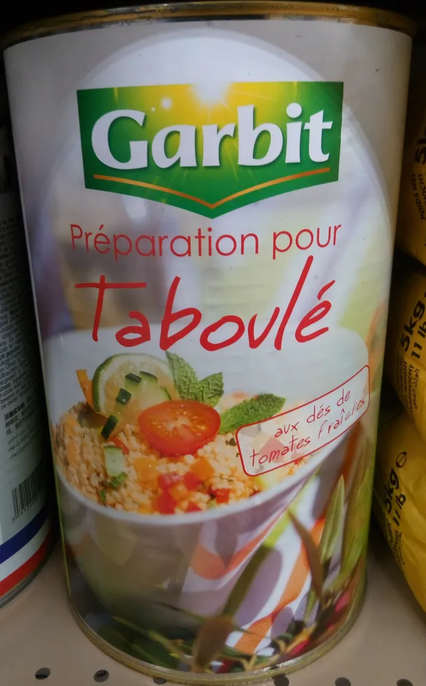 Préparation pour taboulé