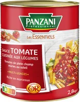 Panzani sauce tomate cuisinee aux legumes boite 3/1