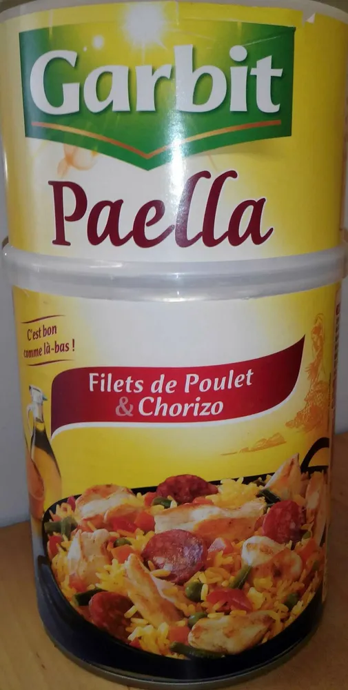 Paella Filets de Poulet & Chorizo