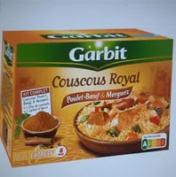 Couscous Royal Poulet, Boeuf et Merguez