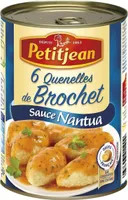 Quenelles de brochet sauce Nantua