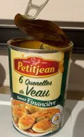 6 Quenelles de Veau Sauce Financière