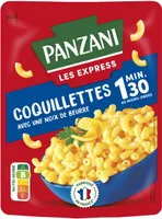 Coquillettes nature avec une noix de beurre